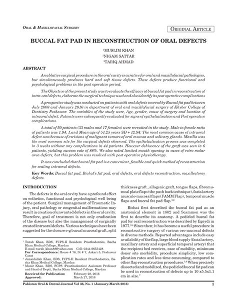 buccal fettpute|The Use of the Buccal Fat Pad for Reconstruction of Oral Defects .